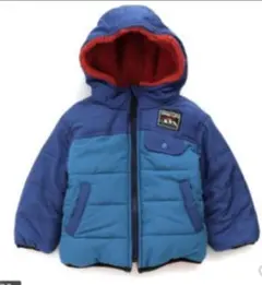 BREEZE　120 　リバーシブルボアジャケット　ブルゾン　青　水色　ブルー