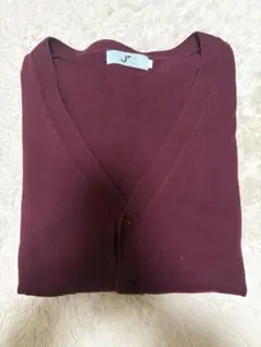 JK 制服カーディガン ワインレッド Lサイズ スクールカーデ