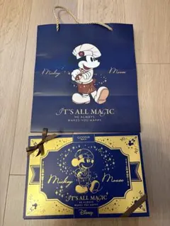 GODIVA ミッキーマウス コラボ　ギフトボックス　空き箱　紙袋