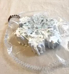 Kikisquishy 雪の結晶（Sサイズ・純泥）
