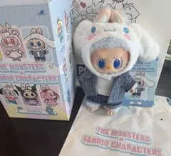 ラブブ THE MONSTERS × sanrioサンリオ ぬいぐるみペンダント
