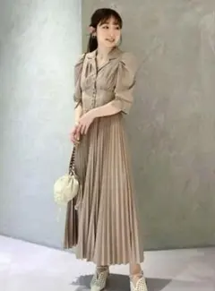ココディール ロングワンピース
