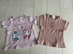 アンパンマンシリーズ　ドキンちゃん　半袖　Tシャツ　2枚セット