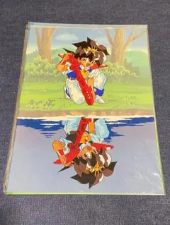 魔神英雄伝ワタル2セル画 海火子と虎王 - メルカリ