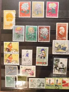 中国切手アルバム1冊＋バラいろいろまとめて　② 中国切手アルバム1冊＋バラいろいろまとめて ② 2025年最新】中国郵政