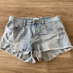 デニムショートパンツ