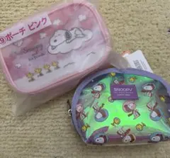 スヌーピー ポーチ くじ　オーロラ　タグ付き　未開封　未使用品