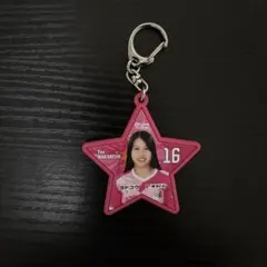 セレッソ大阪ヤンマーレディース 中西ふう 星型ラバーキーホルダー