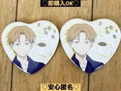 新品❤️未使用】漫画氷の城壁コラボカフェ限定ハート型缶バッジ