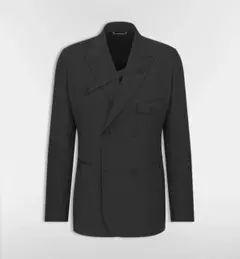 現行品 DIOR ストラップダブルブレストテーラードジャケット 48のサムネイル