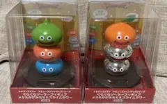 ドラゴンクエスト　ぐらぐらソーラーフィギュア　メタルかがみもち＆スライムタワー
