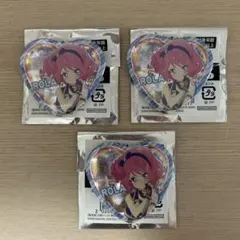 アイカツスターズ ハート型缶バッジ 桜庭ローラ - メルカリ