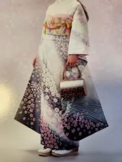 振り袖　辻ケ花　美品　170cmトールサイズ　七点セット＋着付け小物類