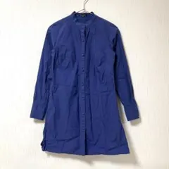 【上品素材】 ブルックスブラザーズ (XS) シャツワンピース シルク混 上品