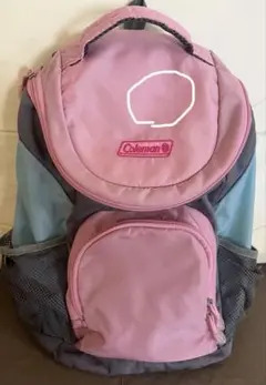 Coleman ピンクグレーリュック