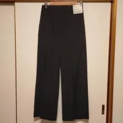 UNIQLO レディース ブラック 感動ワイドパンツ M