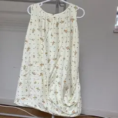コムサカムグリーン　ワンピース　110cm
