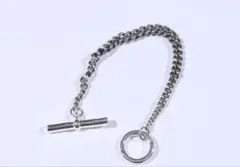 Lemontea silver925 グラデーションチェーンブレスレット 喜平