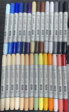 コピック チャオ スケッチ中古品 44本セット ⚠️説明欄参照