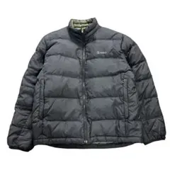 7W8 AIGLE 中綿　ダウンジャケット　ドローコード　スタンドカラー　L古着