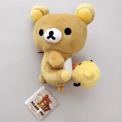 《リラックマ&キイロイトリ》リラックマ ぶるぶる ハグぬいぐるみ