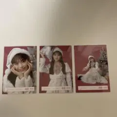 櫻坂46 生写真　遠藤光莉　2025年　サンタ衣装　3枚セット