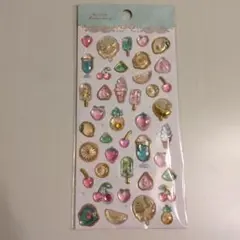 新品　海外製　ボンボンドロップ風　シール　うるちゅる　フルーツ