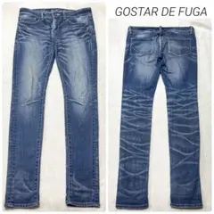 00s archive GOSTAR DE FUGA スキニー ダメージデニム