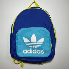 adidasアディダス　リュック　バックパック　デカロゴ　トレフォイルロゴ　古着
