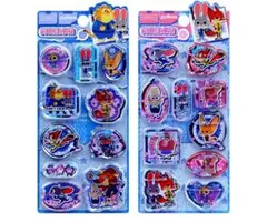 【ディズニー正規品】ズートピア ウォーターシール ニック ジュディ 2枚