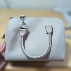 ユニクロ レザータッチ2Wayボストンバッグ