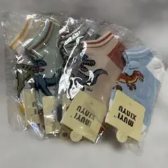 恐竜柄キッズ靴下5足セット