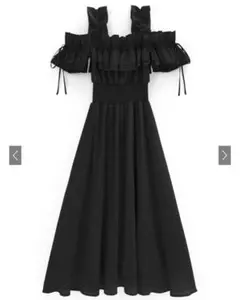 ぷ*ん様 フリルオフショルコルセットワンピース[mb1584]