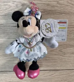 【新品ダグ付き】ミニー　ディズニーシー20周年　ぬいぐるみバッジ