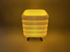 세련된 야간 조명 따뜻한 색상의 테이블 램프