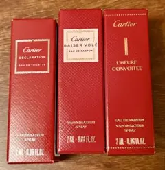 値下げ済★新品★Cartier★香水★３種セットのサムネイル