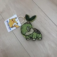 ポケットモンスター　ナエトル　ラインストーンキーホルダーのサムネイル