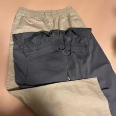 GU 349119 メンズ シェフパンツ(丈標準) 2枚