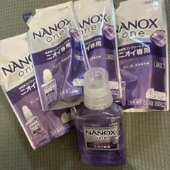 LION NANOX one ニオイ専用 本体1個 詰替4個のサムネイル