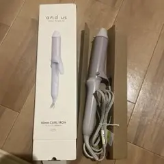 *3coins*and us 40mmカールアイロン