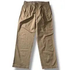 90s ラルフローレン ポロチノ アンドリュー ツータック ワイド 古着 38