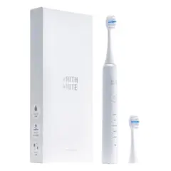 h*5様 電動歯ブラシ 替えブラシ ×2本付き！ 超音波振動 歯ブラシ ホワイト