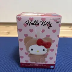 ハローキティ ぬいぐるみフィギュアキーホルダー キティベアver.のサムネイル