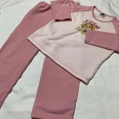 パウパトロール裏起毛パジャマ110ピンク