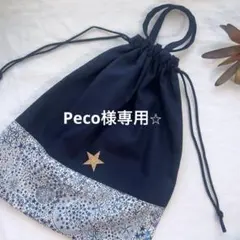 Peco様専用⭐︎巾着L リバティ