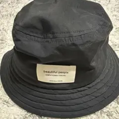 beautiful people バケットハット　ブラックのサムネイル