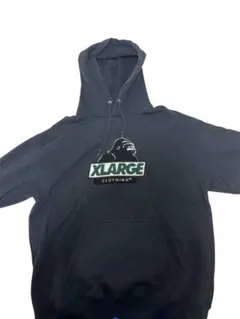 XLARGE プルオーバーパーカー ブラック