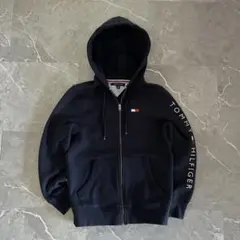 00s y2k Tommy Hilfiger パーカー　平成　フルジップ　フード