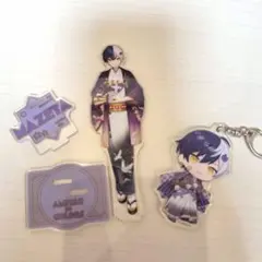 AMPTAK×COLORSまぜ太くんアクリルスタンド、アクリルキーホルダーセット