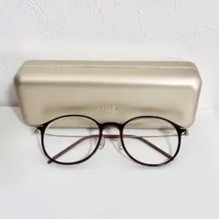 jins メガネ Ultra Light Airframe ブラウン　超軽量